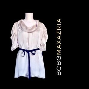 NWT Silky Cream BCBGMAXAZRIA Top